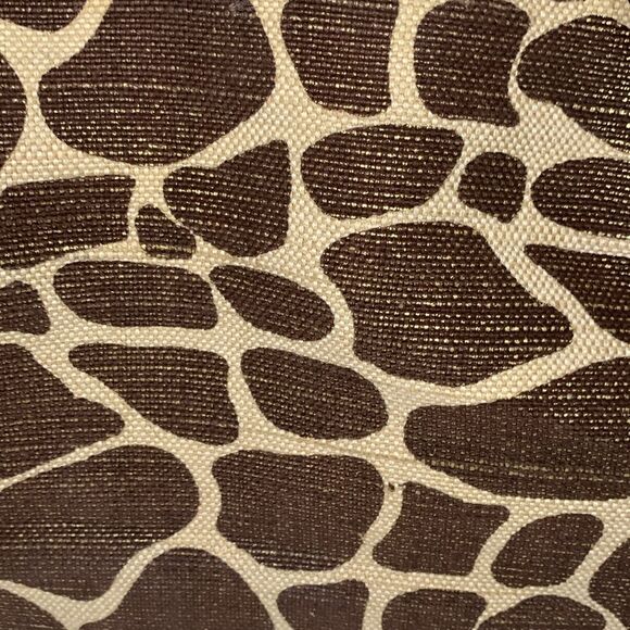 Relic Cream Brown Giraffe Print Canvas Tortoise Shell Shoulder Satchel Handbag - Picture 4 of 16